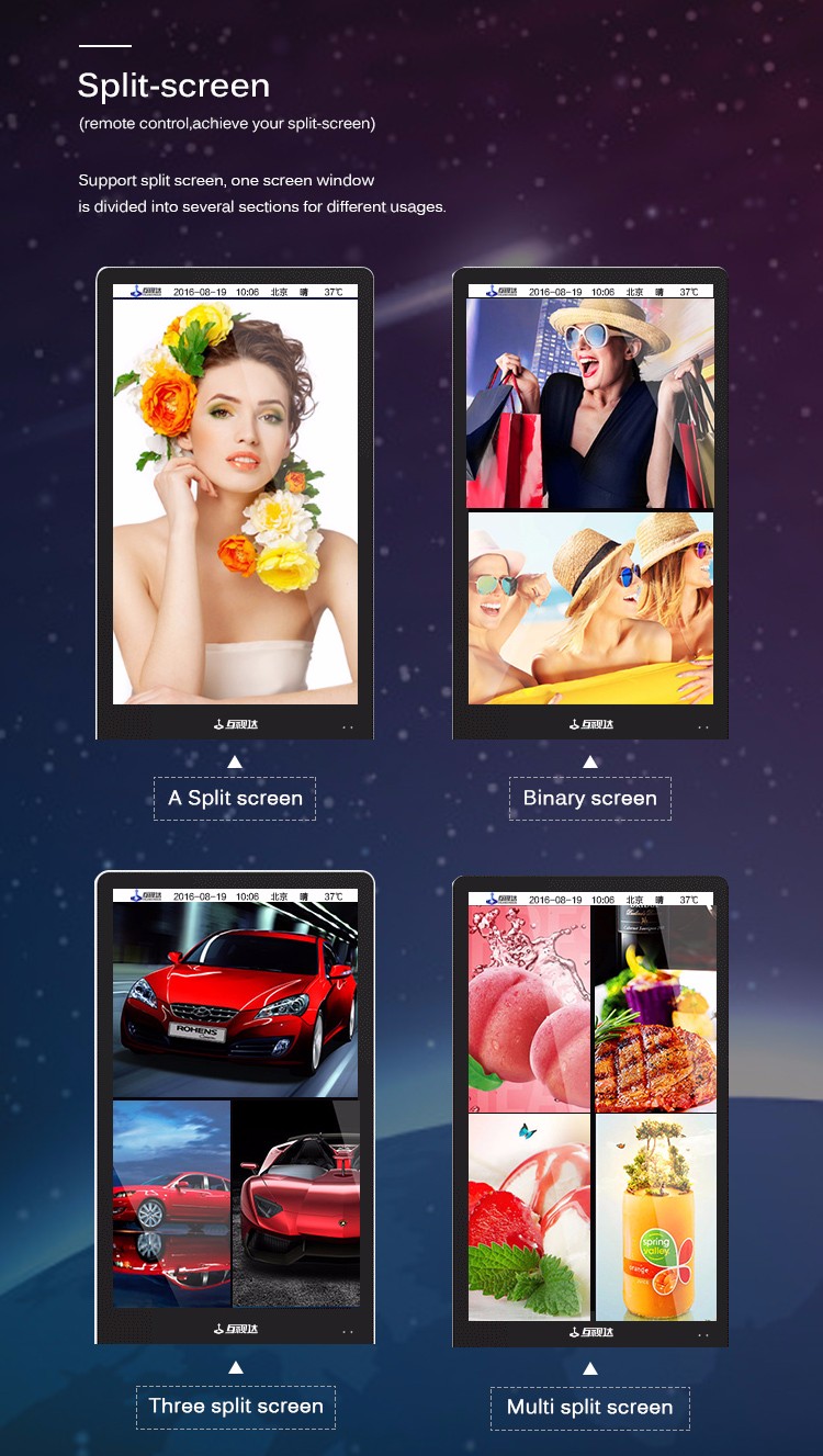 Double Sided Digital Signage Kiosk Double Sided Digital Signage Kiosk